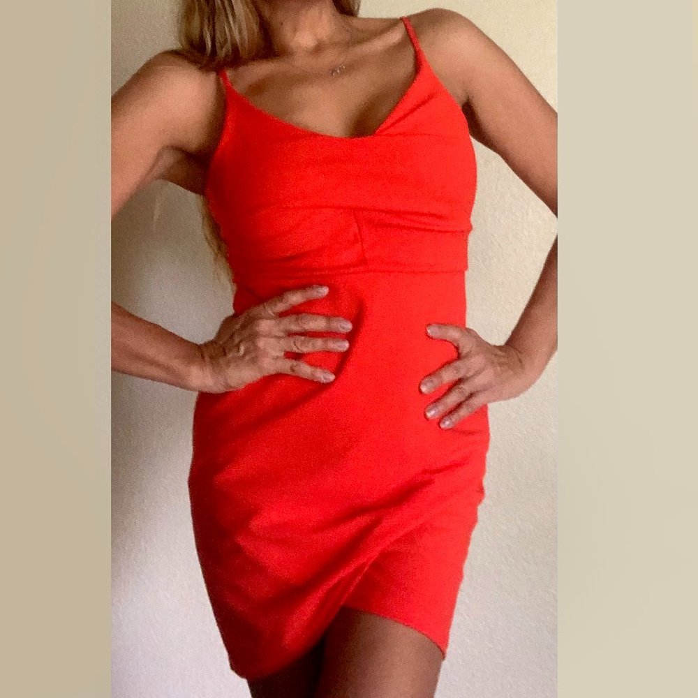 Red Party dress